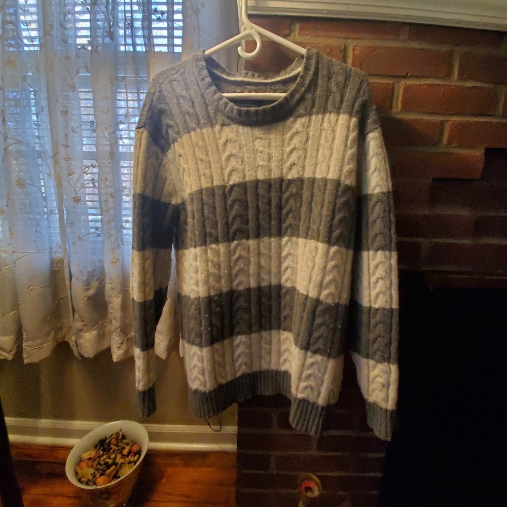 Wool Stripped Sweater